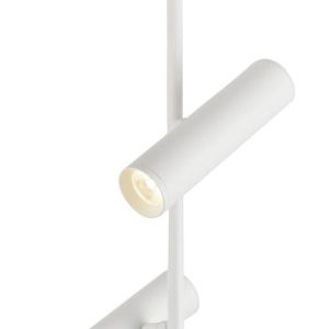 Lampa wisząca TUBA biała LED 2x10W Neutralna biel 830lm Candellux 924032 Lampa wisząca TUBA biała LED 2x10W Neutralna biel 830lm Candellux 924032