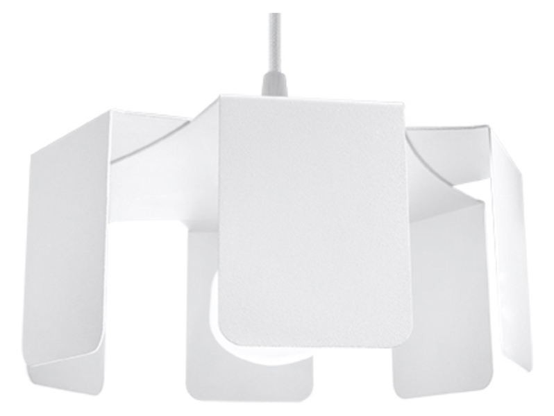 Lampa wisząca Tulip stalowa biała 70290