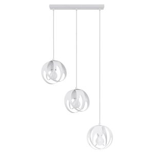 Lampa wisząca Tulos 3L stalowa czarna 52626 Lampa wisząca Tulos 3L stalowa czarna 52626