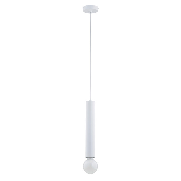 Lampa wisząca TWISTER tubka biała 1xE27x15W wym:95x10x10cm IP20 Alfa 1025338