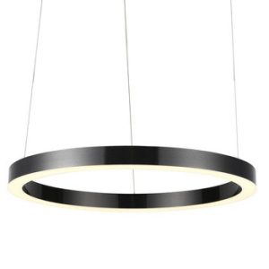 LAMPA WISZĄCA tytanowa LED CIRCLE 100cm nowoczesna 234649 LAMPA WISZĄCA tytanowa LED CIRCLE 100cm nowoczesna 234649