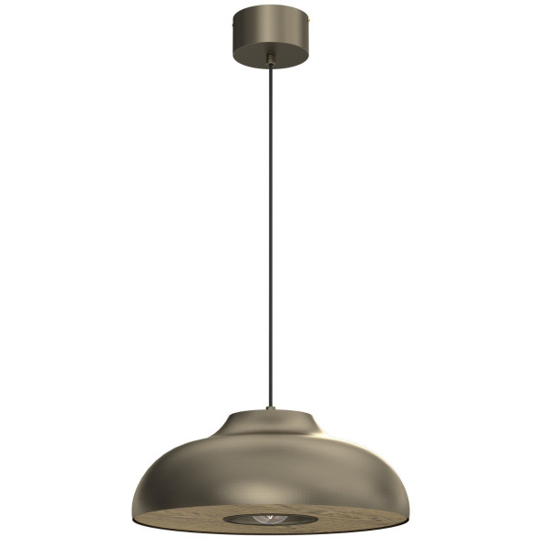 Lampa wisząca tytanowe złoto Bilbao 1xE27x15W wym: 110x39x39 cm Luminex 847541