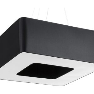 Lampa wisząca Ubrano 8-punktowa tkaninowa czarna 70902 Lampa wisząca Ubrano 8-punktowa tkaninowa czarna 70902