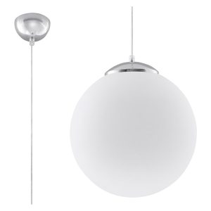 Lampa wisząca Ugo stalowa biała 52414 Lampa wisząca Ugo stalowa biała 52414