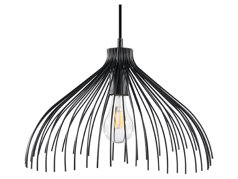 Lampa wisząca Umb stalowa czarna 70289