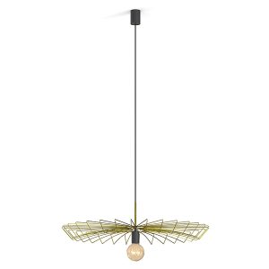 Lampa wisząca Umbrella stalowa złota 147935 Lampa wisząca Umbrella stalowa złota 147935