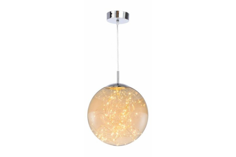 Lampa wisząca Universe chromowana LED 1x18W Ciepła biel 1440lm Reality 846347