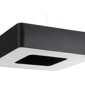 Lampa wisząca Urano 8-punktowa tkaninowa czarna 71551 Lampa wisząca Urano 8-punktowa tkaninowa czarna 71551