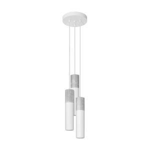Lampa wisząca VALERO biało-szara 3xGU10x10W wym:110x20x20cm IP20 Pure Lume 1018917 Lampa wisząca VALERO biało-szara 3xGU10x10W wym:110x20x20cm IP20 Pure Lume 1018917