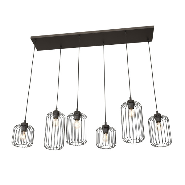 Lampa Wisząca Vander 6 Bl 752514
