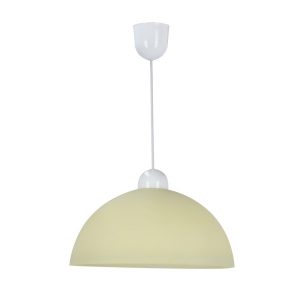 Lampa wisząca Vanilia kremowy klosz biało-kremowa 1xE27x60W IP20 Candellux 989841 Lampa wisząca Vanilia kremowy klosz biało-kremowa 1xE27x60W IP20 Candellux 989841