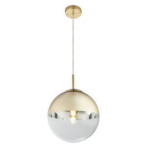 Lampa wisząca Varus szklana złota 51573 Lampa wisząca Varus szklana złota 51573