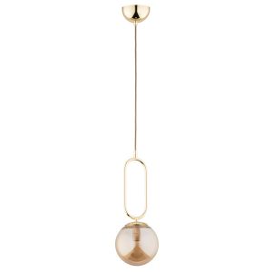 Lampa wisząca VAVIL mosiężno-złota 1xE14x40W wym:90x15x15cm IP20 Alfa 1026832 Lampa wisząca VAVIL mosiężno-złota 1xE14x40W wym:90x15x15cm IP20 Alfa 1026832