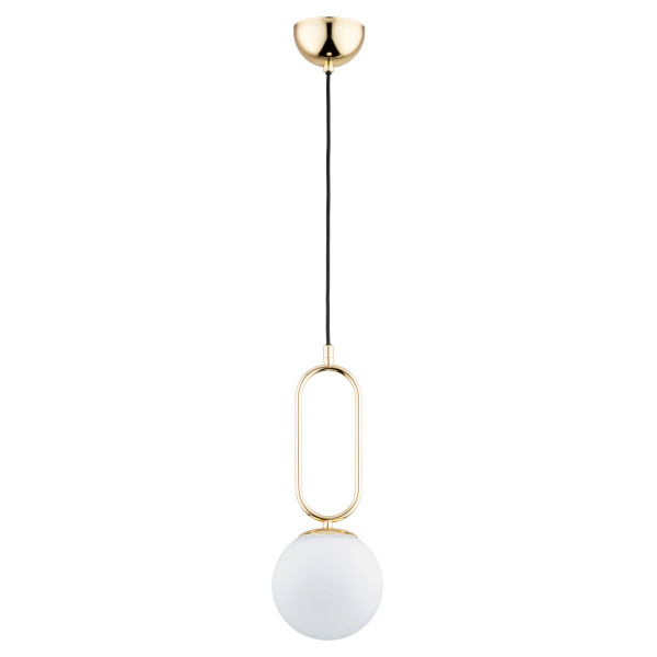 Lampa wisząca VAVIL złoto-czarna-biała 1xE14x10W wym:90x15x15cm IP20 Alfa 1027268