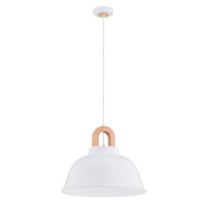 Lampa wisząca VAYPER biało-złota-jasne drewno 1xE27x15W IP20 Alfa 1025684 Lampa wisząca VAYPER biało-złota-jasne drewno 1xE27x15W IP20 Alfa 1025684