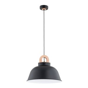 Lampa wisząca VAYPER czarna-jasne drewno 1xE27x15W IP20 Alfa 1026952 Lampa wisząca VAYPER czarna-jasne drewno 1xE27x15W IP20 Alfa 1026952