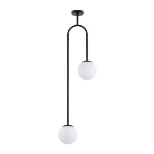 Lampa wisząca VECTOR czarna 2xE14x10W wym:108x15x33cm IP20 Alfa 1018893 Lampa wisząca VECTOR czarna 2xE14x10W wym:108x15x33cm IP20 Alfa 1018893