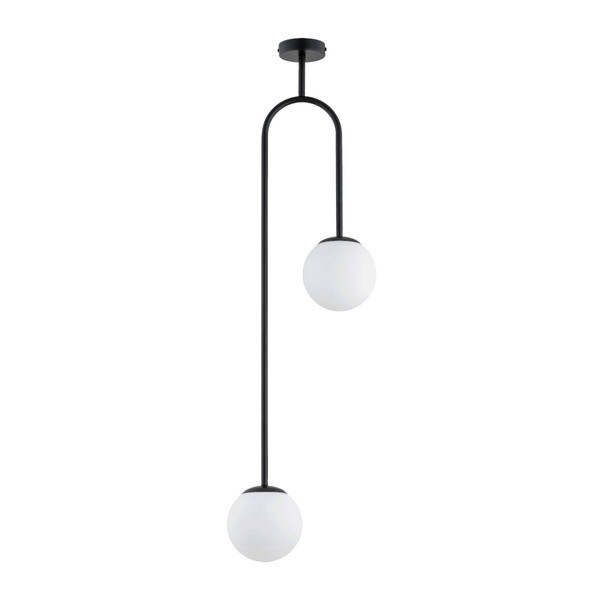 Lampa wisząca VECTOR czarna 2xE14x10W wym:108x15x33cm IP20 Alfa 1018893