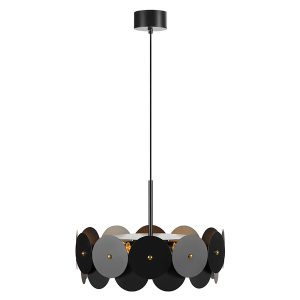 Lampa wisząca Vegas 3-punktowa metalowa czarna 45024 Lampa wisząca Vegas 3-punktowa metalowa czarna 45024