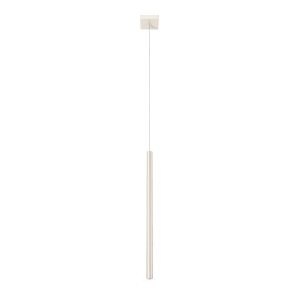 Lampa wisząca VELINO beżowa 1xG9x8W wym:114x8x8cm IP20 Pure Lume 1018780