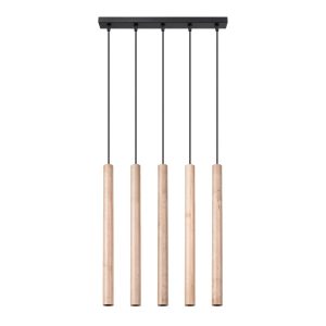 Lampa wisząca VELINO drewno 5xG9x8W wym:100x45x5cm IP20 Pure Lume 1018805 Lampa wisząca VELINO drewno 5xG9x8W wym:100x45x5cm IP20 Pure Lume 1018805