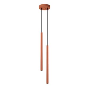 Lampa wisząca VELINO ochra czerwona 2xG9x8W wym:104x15x15cm IP20 Pure Lume 1018741 Lampa wisząca VELINO ochra czerwona 2xG9x8W wym:104x15x15cm IP20 Pure Lume 1018741