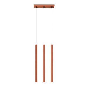 Lampa wisząca VELINO ochra czerwona 3xG9x8W wym:94x30x5cm IP20 Pure Lume 1018807 Lampa wisząca VELINO ochra czerwona 3xG9x8W wym:94x30x5cm IP20 Pure Lume 1018807