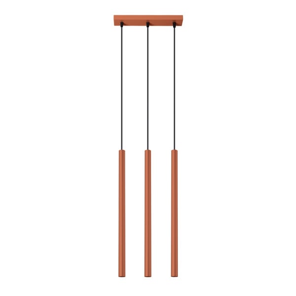 Lampa wisząca VELINO ochra czerwona 3xG9x8W wym:94x30x5cm IP20 Pure Lume 1018807