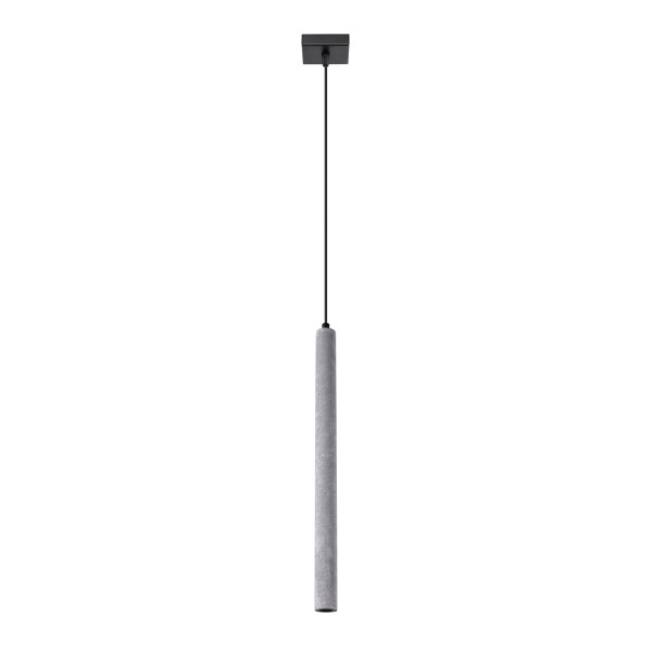 Lampa wisząca VELINO szaro-czarna 1xG9x8W wym:120x8x8cm IP20 Pure Lume 1018735