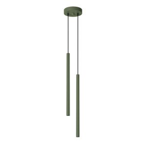 Lampa wisząca VELINO zielony oliwkowy 2xG9x8W IP20 Pure Lume 1018797
