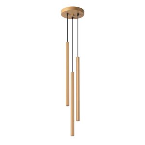 Lampa wisząca VELINO złota 3xG9x8W wym:115x20x20cm IP20 Pure Lume 1018771