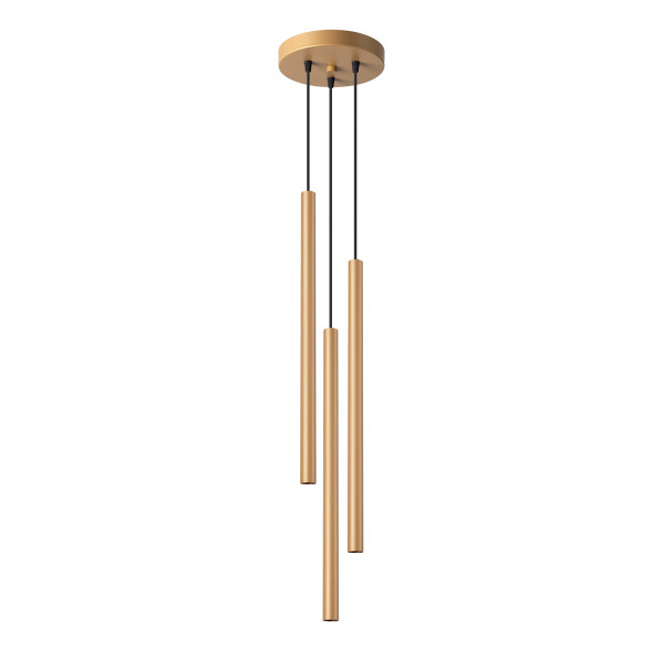 Lampa wisząca VELINO złota 3xG9x8W wym:115x20x20cm IP20 Pure Lume 1018771