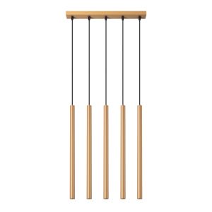 Lampa wisząca VELINO złota 5xG9x8W wym:110x45x5cm IP20 Pure Lume 1018763