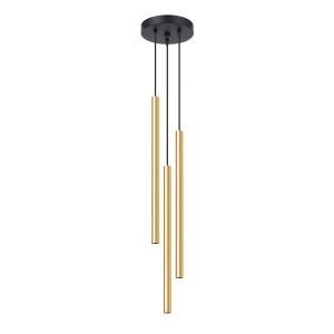 Lampa wisząca VELINO złoty połysk 3xG9x8W wym:90x20x20cm IP20 Pure Lume 1018750