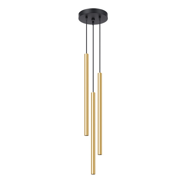 Lampa wisząca VELINO złoty połysk 3xG9x8W wym:90x20x20cm IP20 Pure Lume 1018750
