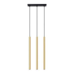 Lampa wisząca VELINO złoty połysk 3xG9x8W wym:90x30x5cm IP20 Pure Lume 1018765