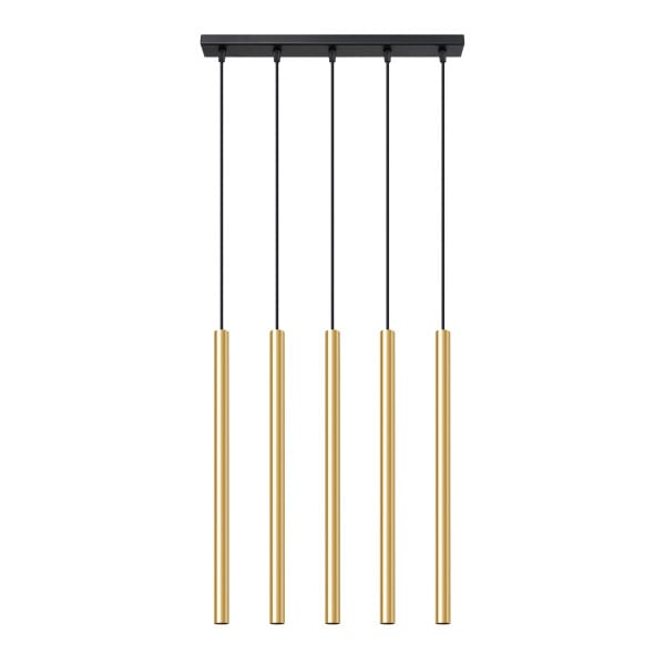 Lampa wisząca VELINO złoty połysk 5xG9x8W wym:90x45x5cm IP20 Pure Lume 1018738