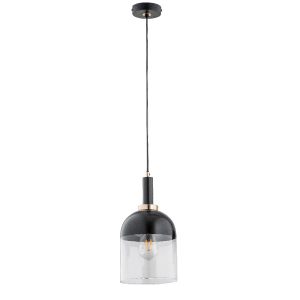 Lampa wisząca VENTO złote detale czarna 1xE27x15W wym:90x18x18cm IP20 Alfa 1025262 Lampa wisząca VENTO złote detale czarna 1xE27x15W wym:90x18x18cm IP20 Alfa 1025262