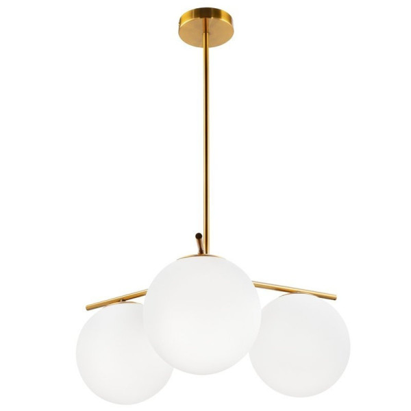 Lampa wisząca VENUS-3 mosiądz 60 cm 744125