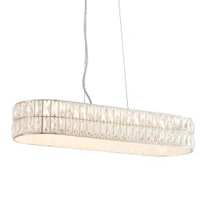 Lampa wisząca VERINA chromowana LED 26,13W 3000K 1500lm Endon 1019181 Lampa wisząca VERINA chromowana LED 26,13W 3000K 1500lm Endon 1019181