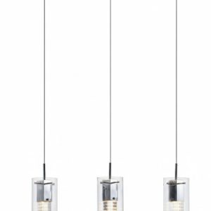 Lampa wisząca Verizon modernistyczna chromowana 3xMR11x35W IP20 Italux 984892 Lampa wisząca Verizon modernistyczna chromowana 3xMR11x35W IP20 Italux 984892