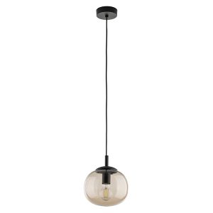 Lampa wisząca Vibe 20 cm szklana brązowa 296327 Lampa wisząca Vibe 20 cm szklana brązowa 296327