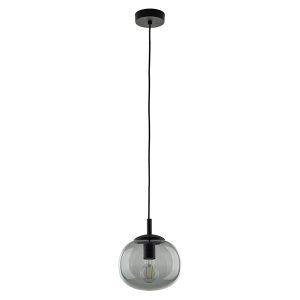 Lampa wisząca Vibe 20 cm szklana grafitowa 296326 Lampa wisząca Vibe 20 cm szklana grafitowa 296326
