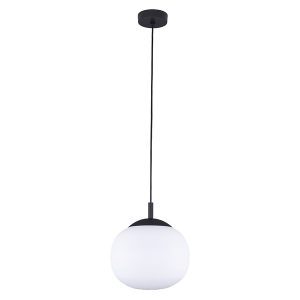 Lampa wisząca Vibe 25 cm szklana biała 296333 Lampa wisząca Vibe 25 cm szklana biała 296333