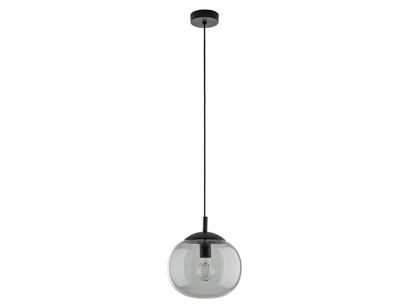 Lampa wisząca Vibe 25 cm szklana czarna 296331
