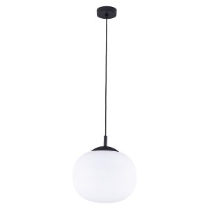 Lampa wisząca Vibe 30 cm szklana biała 296338 Lampa wisząca Vibe 30 cm szklana biała 296338