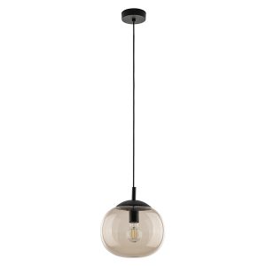 Lampa wisząca Vibe 30 cm szklana brązowa 296336 Lampa wisząca Vibe 30 cm szklana brązowa 296336