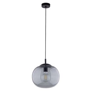Lampa wisząca Vibe 30 cm szklana grafitowa 296335 Lampa wisząca Vibe 30 cm szklana grafitowa 296335