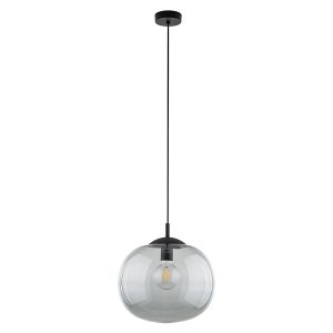 Lampa wisząca Vibe 35 cm szklana grafitowa 296340 Lampa wisząca Vibe 35 cm szklana grafitowa 296340