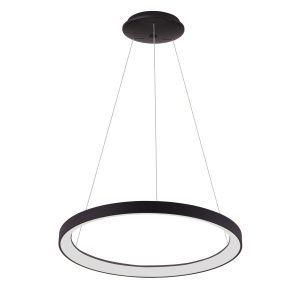 Lampa wisząca Vico czarna LED 60W 3000-4000K 5300lm Italux 984869 Lampa wisząca Vico czarna LED 60W 3000-4000K 5300lm Italux 984869